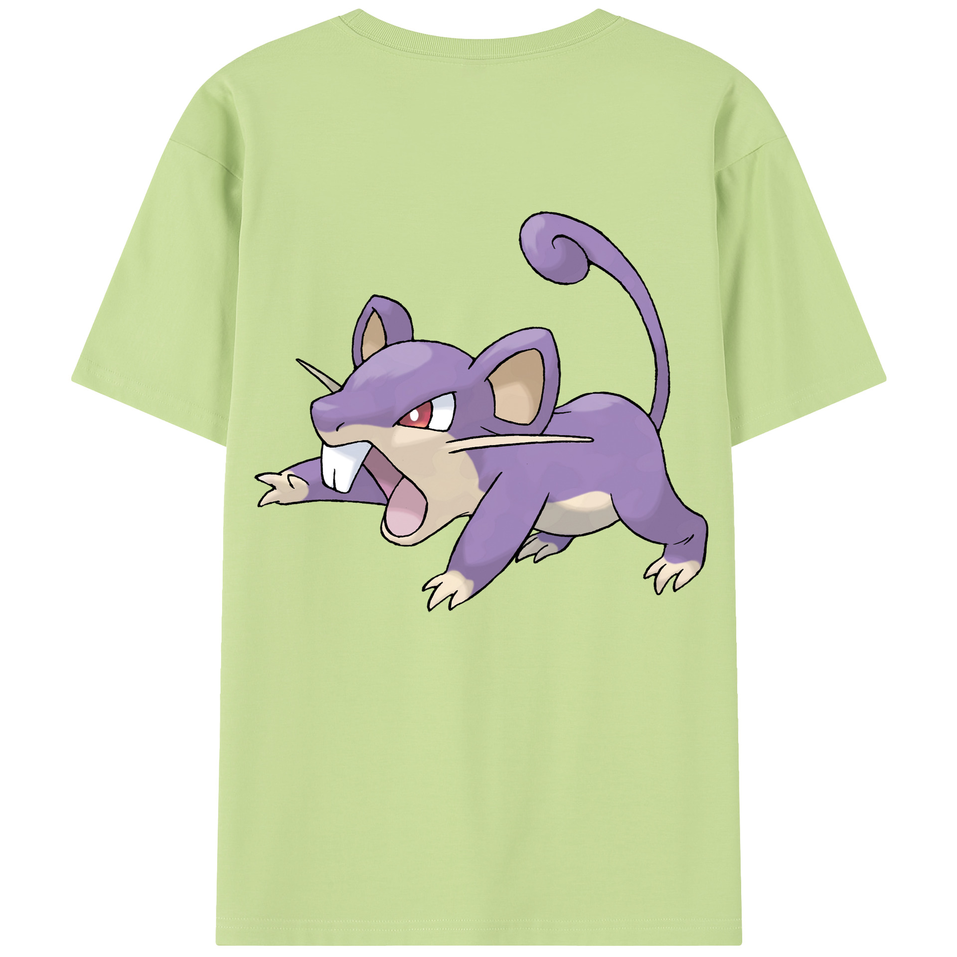 （画像用） ポケットモンスター Pokémon 綿100％半袖Tシャツ（背面プリント）